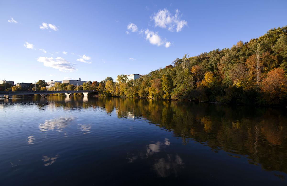 The Fox River near Lawrence University