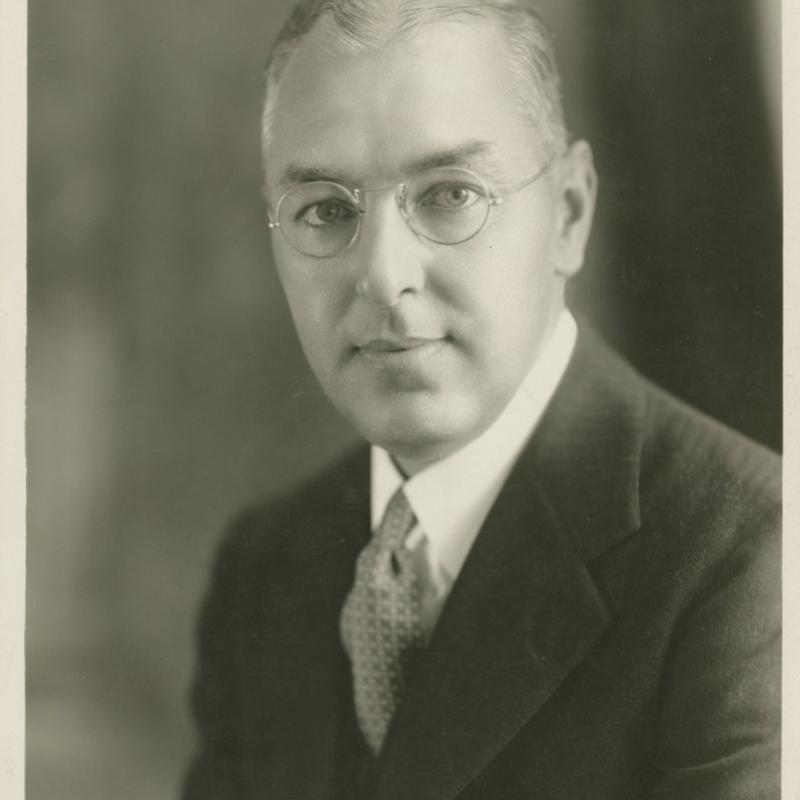 Henry Wriston, eighth president of Lawrence University, 1925-1937