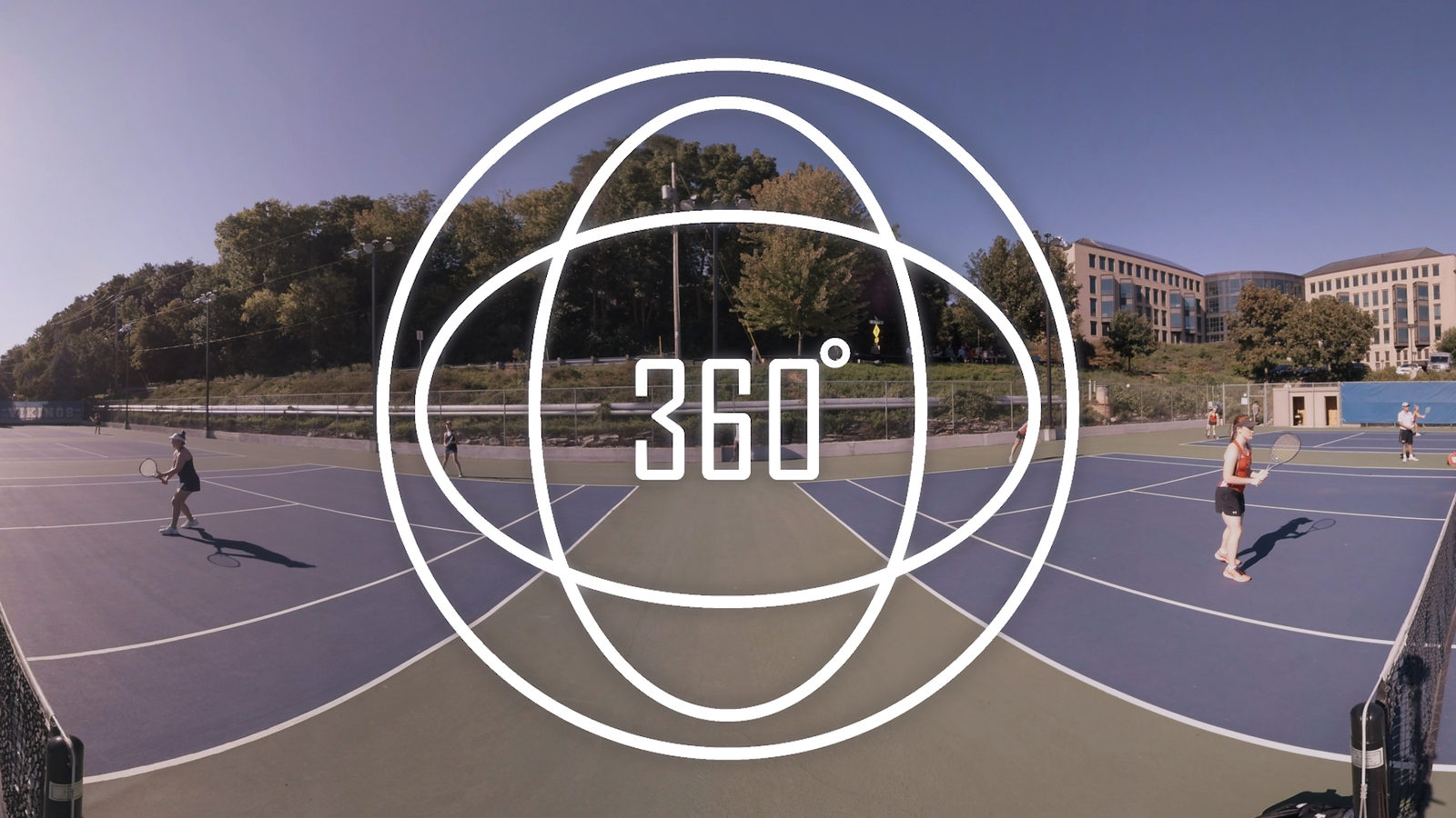 Tennis 360 video