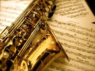 Image of a saxophone