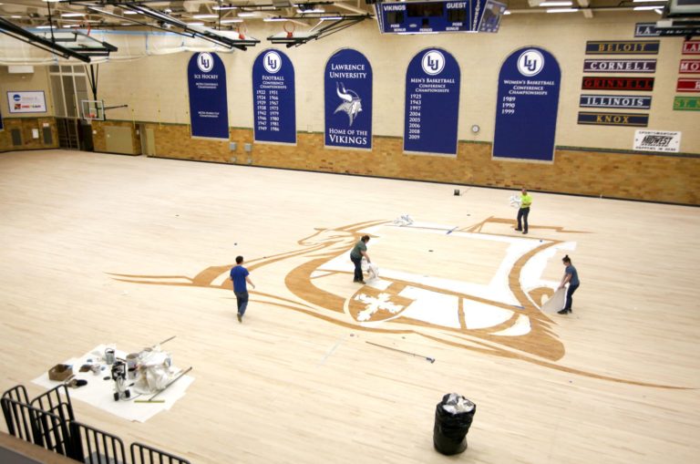 Alexander Gym floor