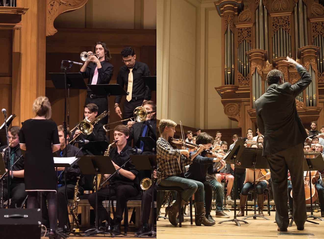 Lawrence Jazz Ensemble and Symphony Orchestra