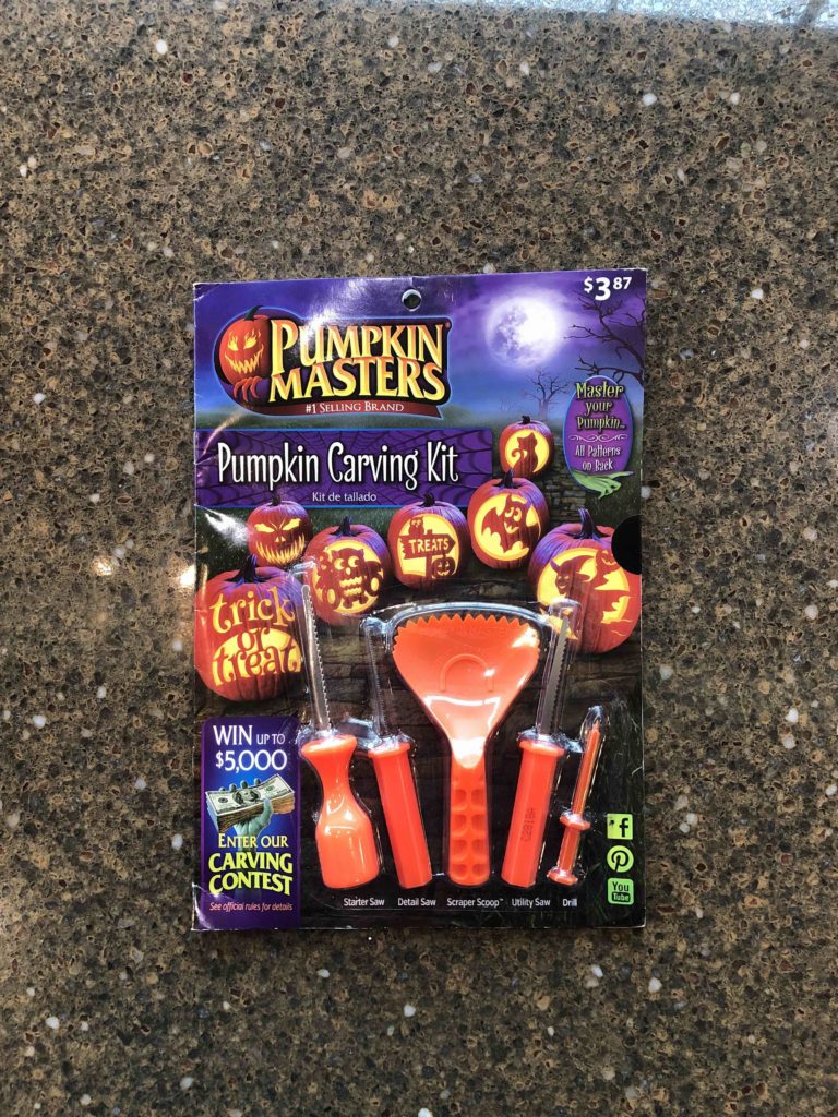 Pumpkin carving kit