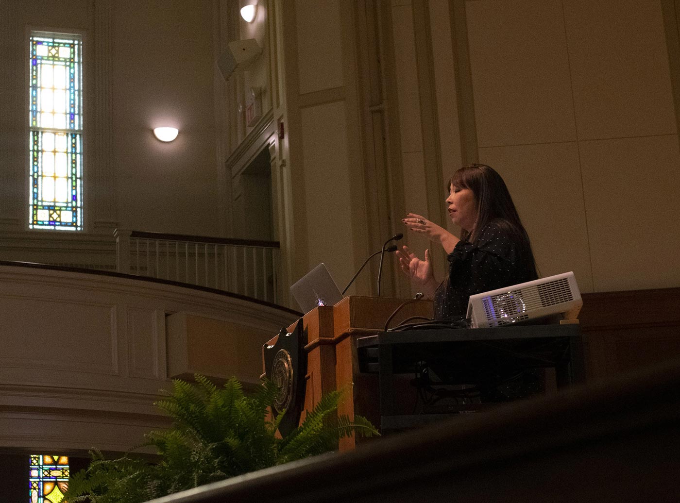 Matika Wilbur delivers her Convocation address