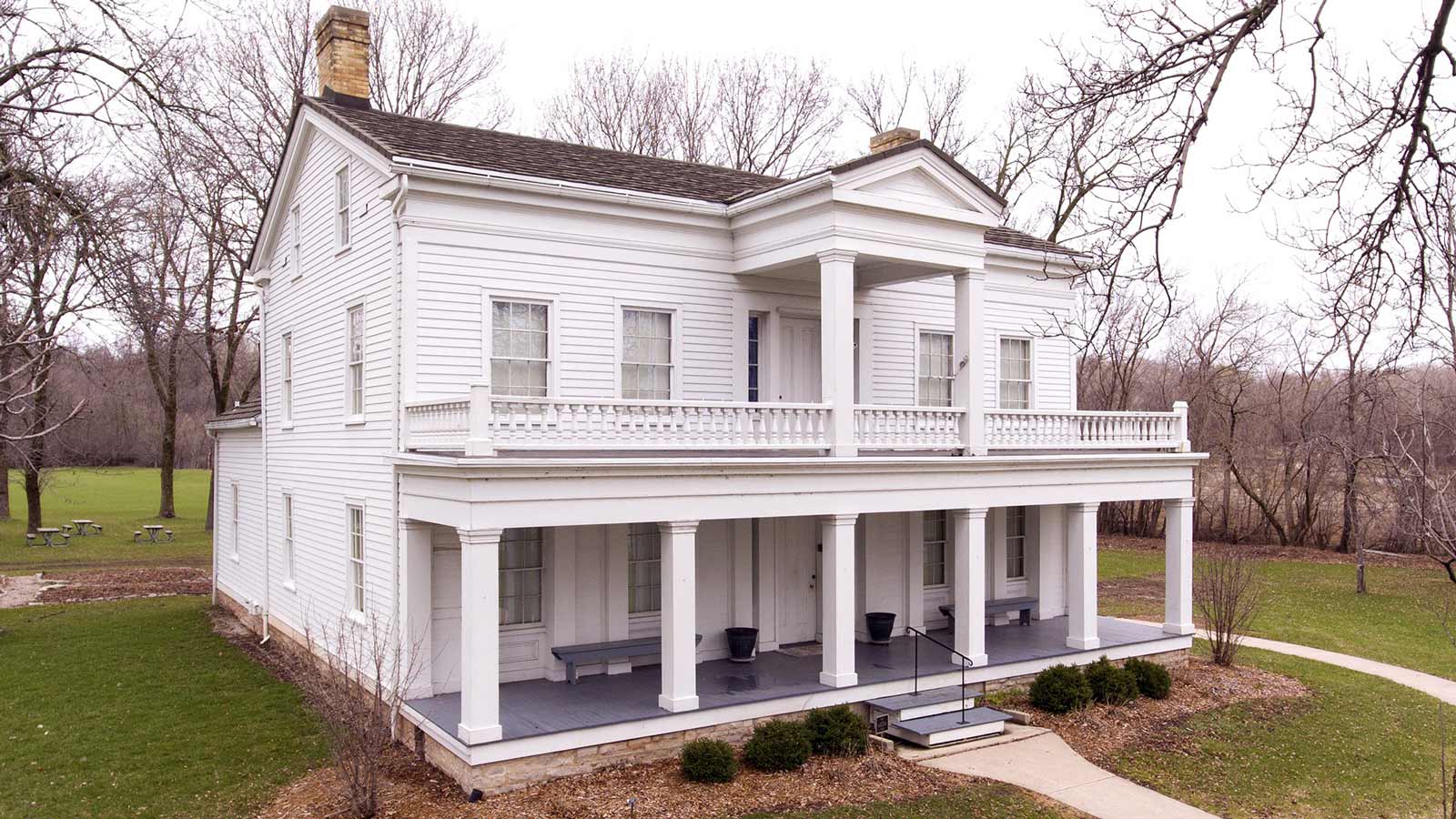 Grignon Mansion in Kaukauna, a historic site used to teach American history 