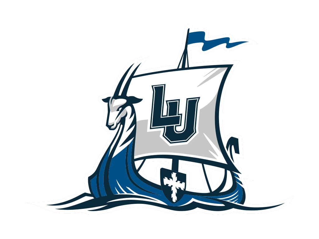 Gif of LU Viking athletics logo, viking ship