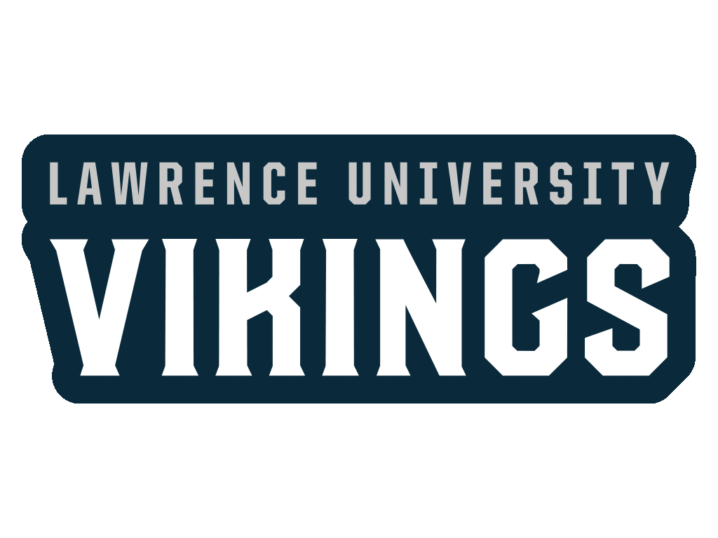Text that says "Lawrence University Vikings."