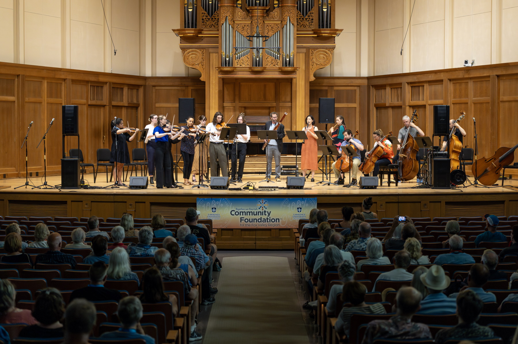 Decoda Chamber Music Festival musicians perform at Memorial Chapel.