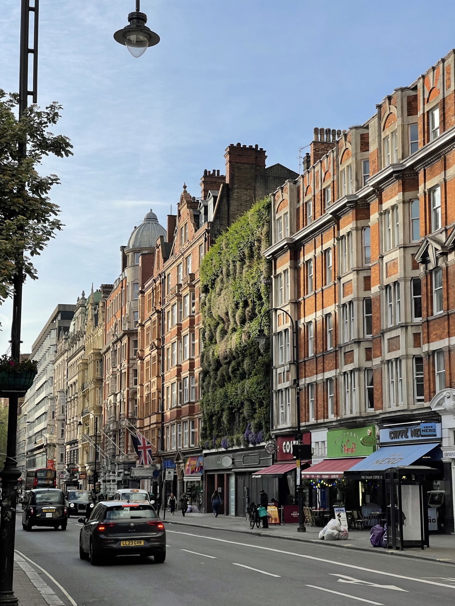 Photo from Sydney Seeley of a street in London.