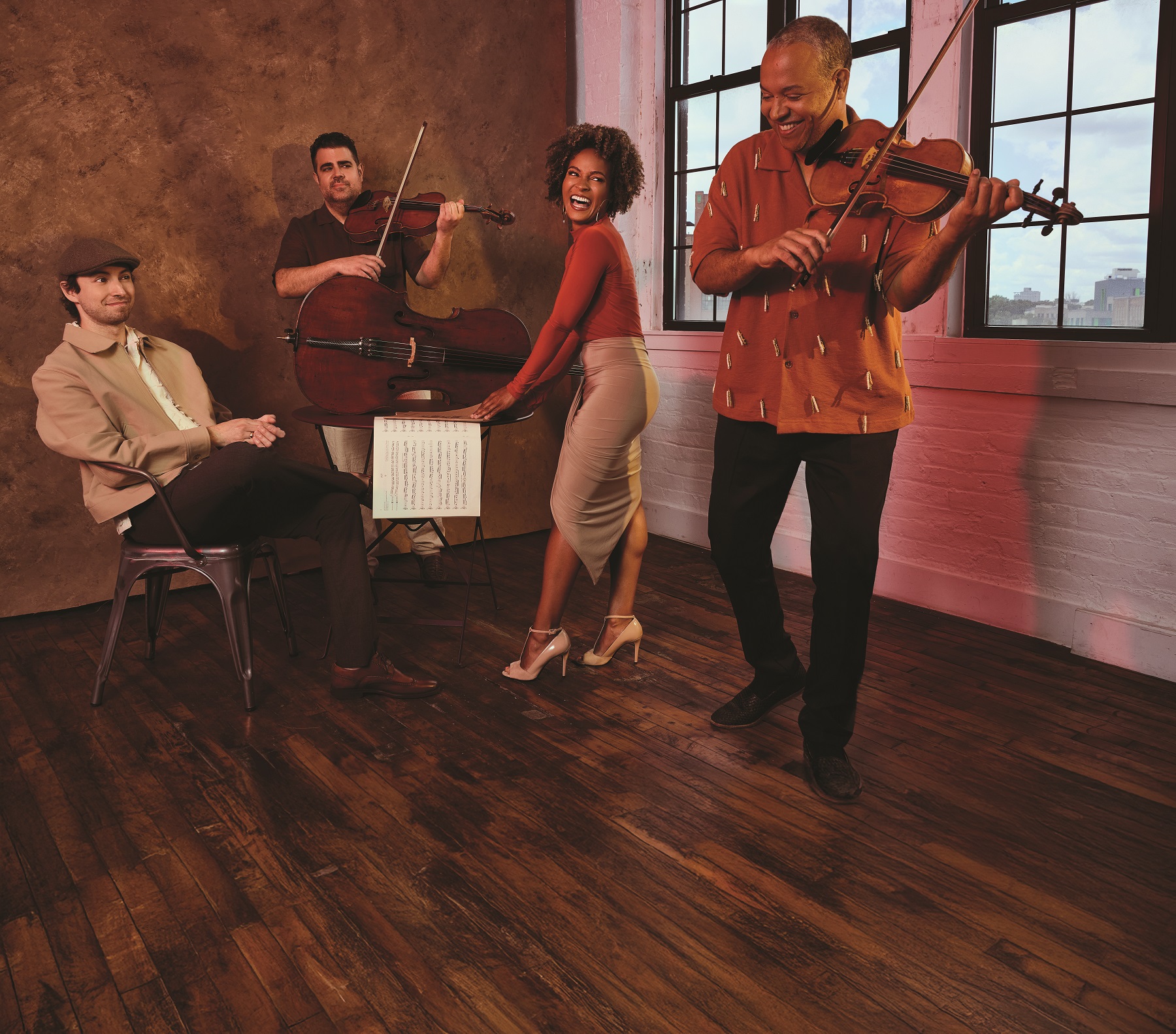 Harlem Quartet publicity photo