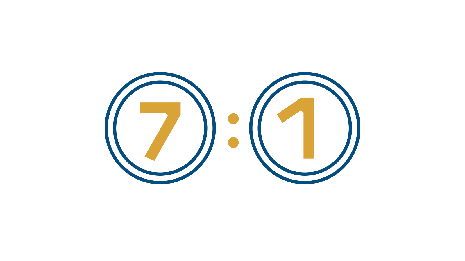7 to 1 Student to Faculty Ratio icon