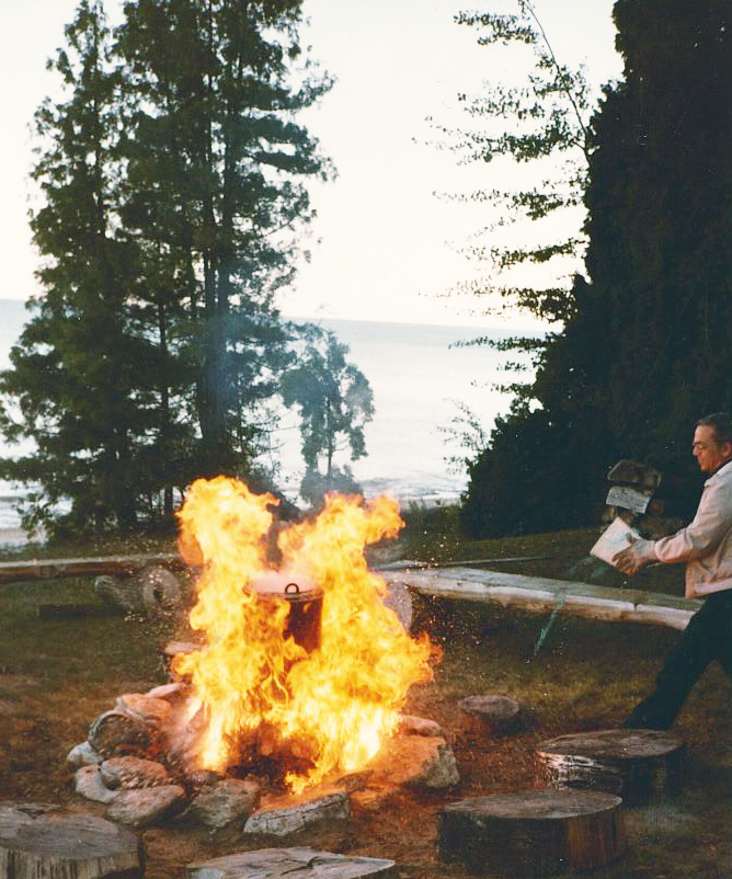 Light! More lighter fluid! Joe stokes the flames of self-discovery.