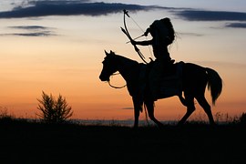 Cowboy on horse