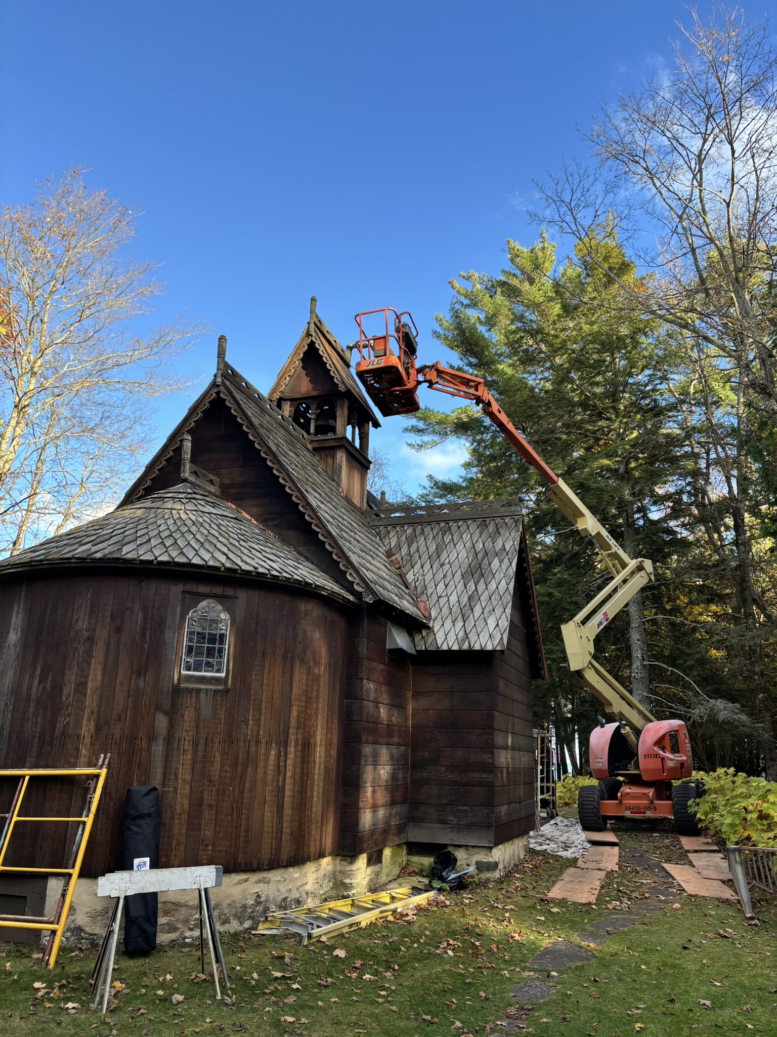 Repairs underway this autumn