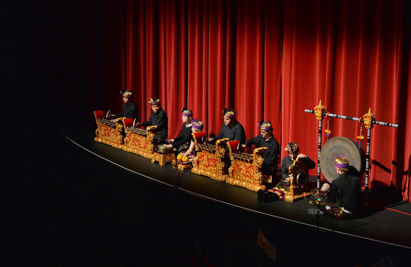 Gamelan performance during Kaleidoscope at Performing Arts Center in Appleton