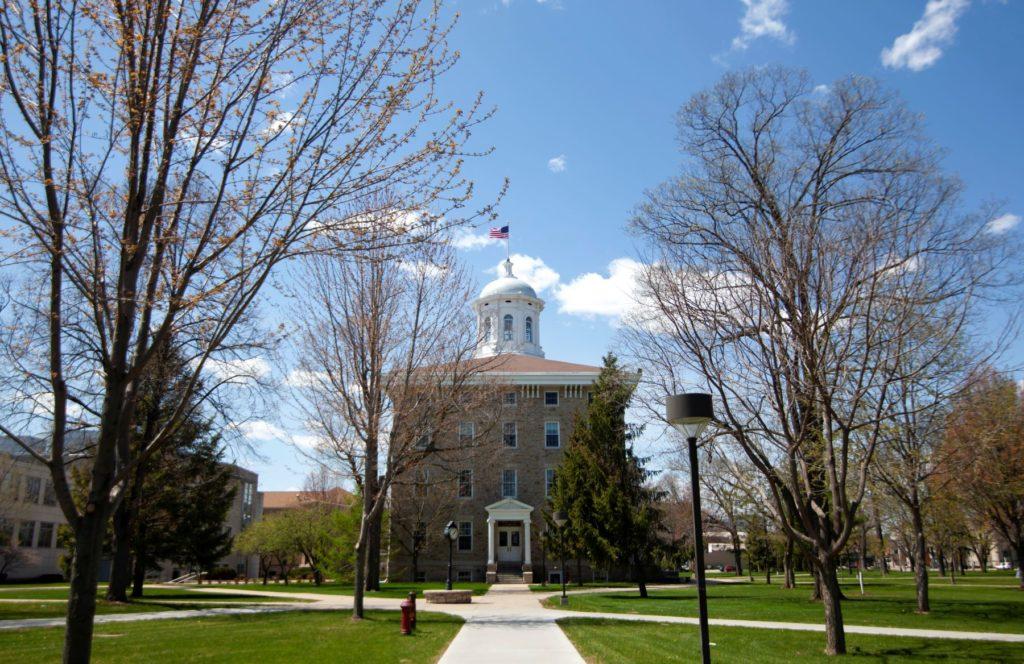 Main Hall in Spring