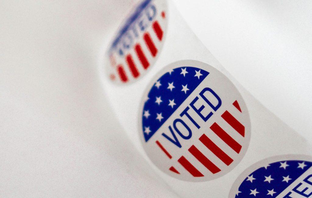 I voted sticker