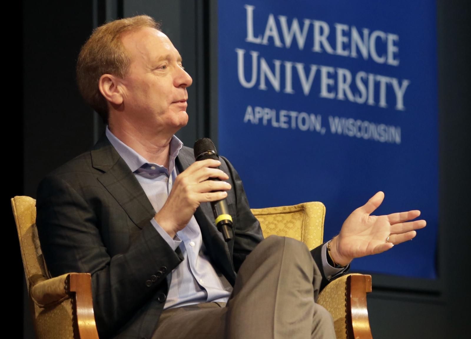 Microsoft president at LU