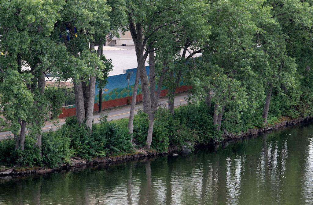 Fox river next to the North Island Trail 