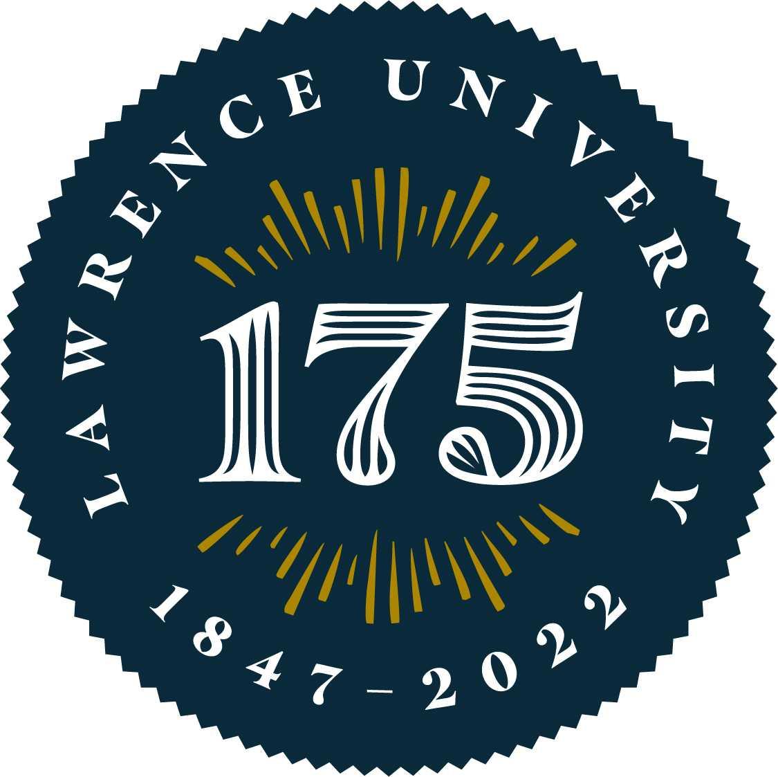 Lawrence's 175th anniversary logo