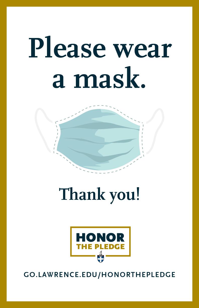 Please wear a mask, thank you!