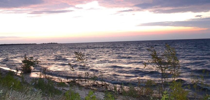 Lake Michigan at Bjorklunden.