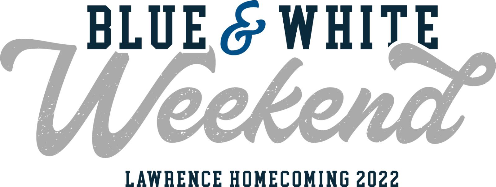 Blue & White Weekend logo