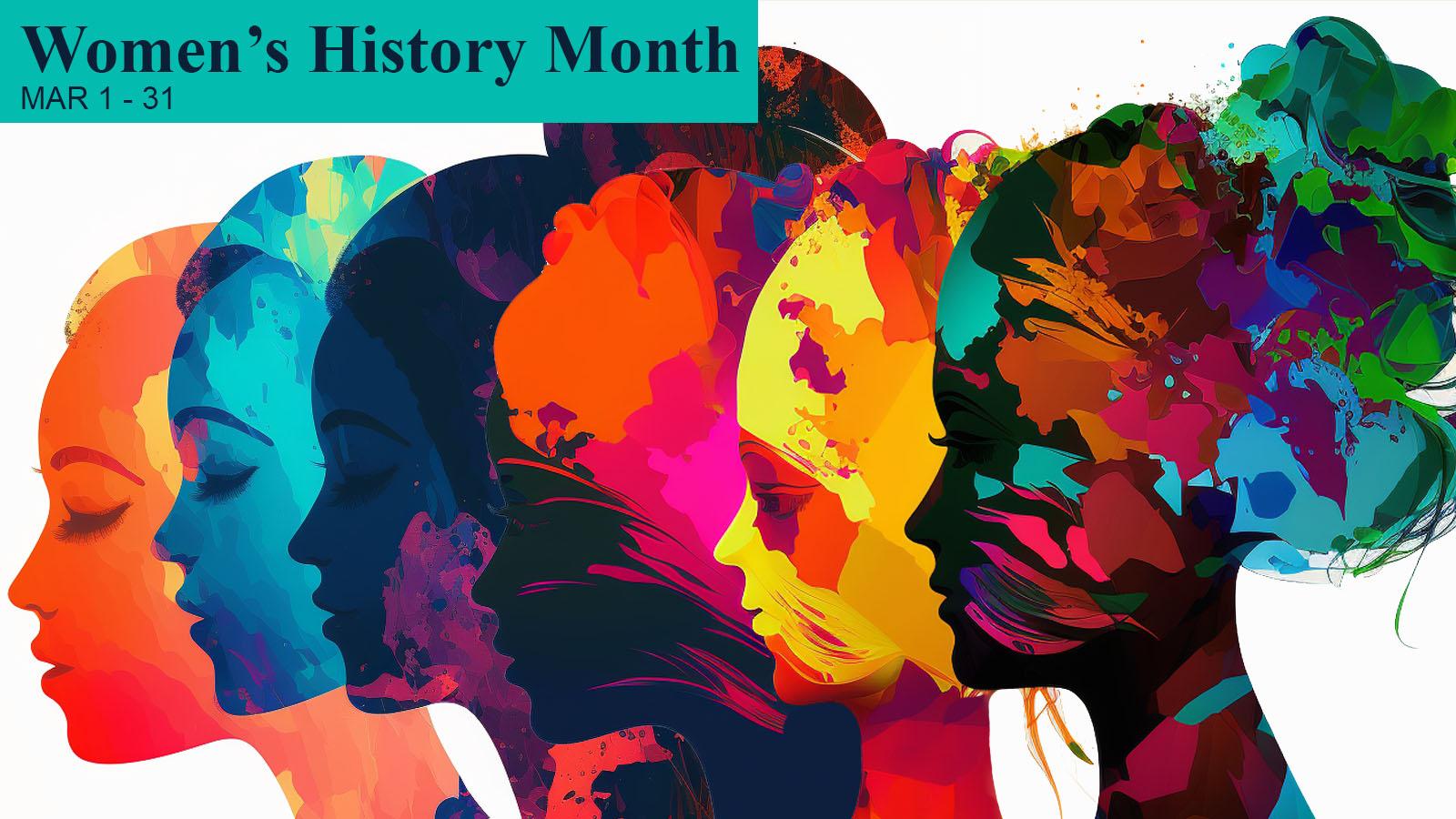 Women's History Month March 1-31