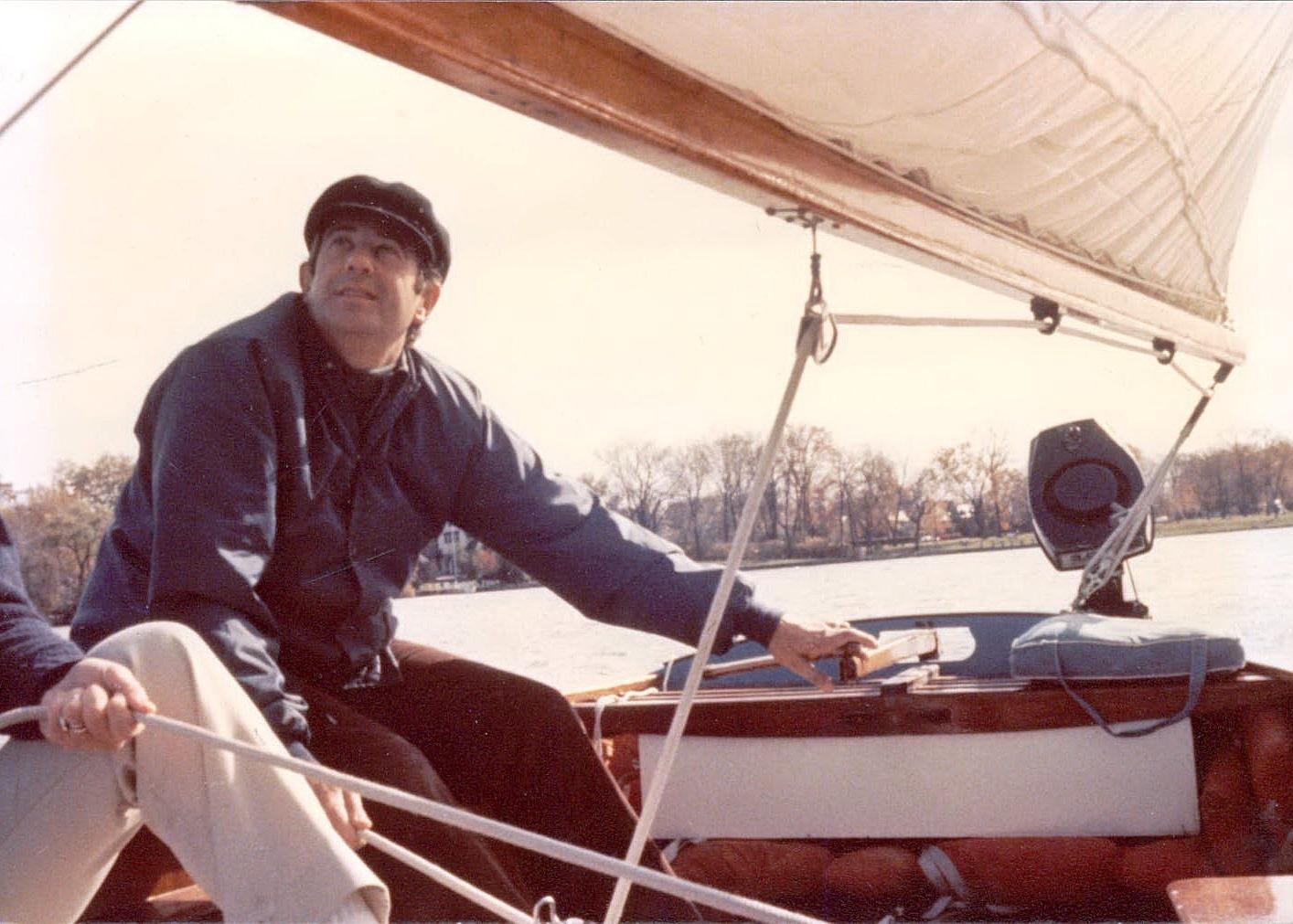 Sumner Richman is seen on a boat in a photo provided by his family. 