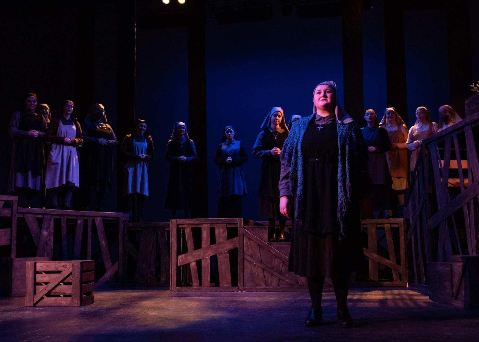 Lawrence students perform in the opera, "Suor Angelica," in 2022. 
