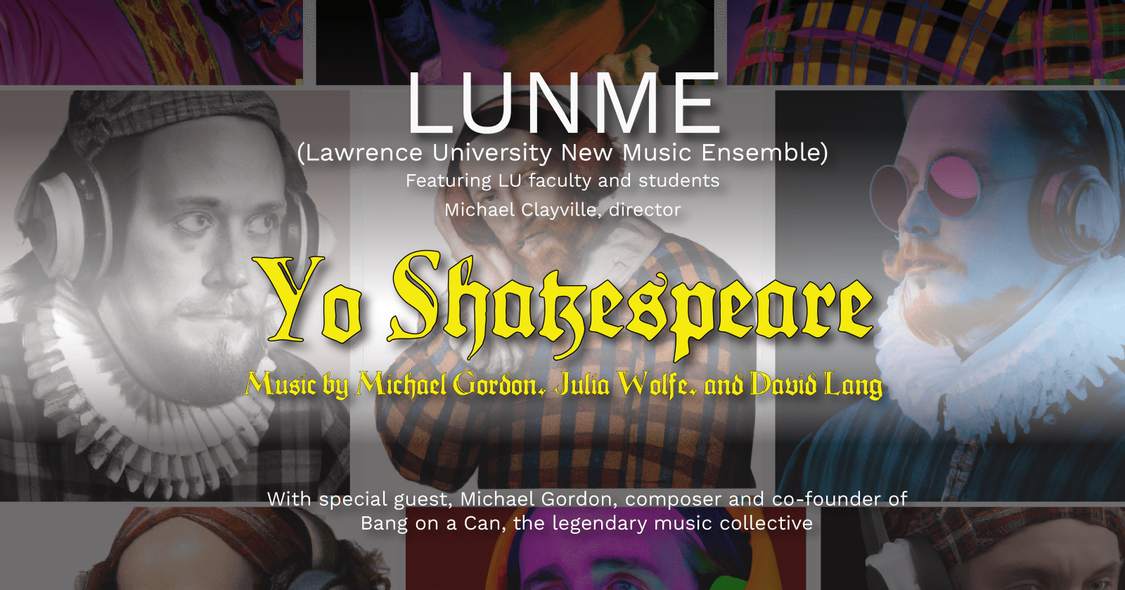 Lawrence University New Music Ensemble “Yo Shakespeare” cover