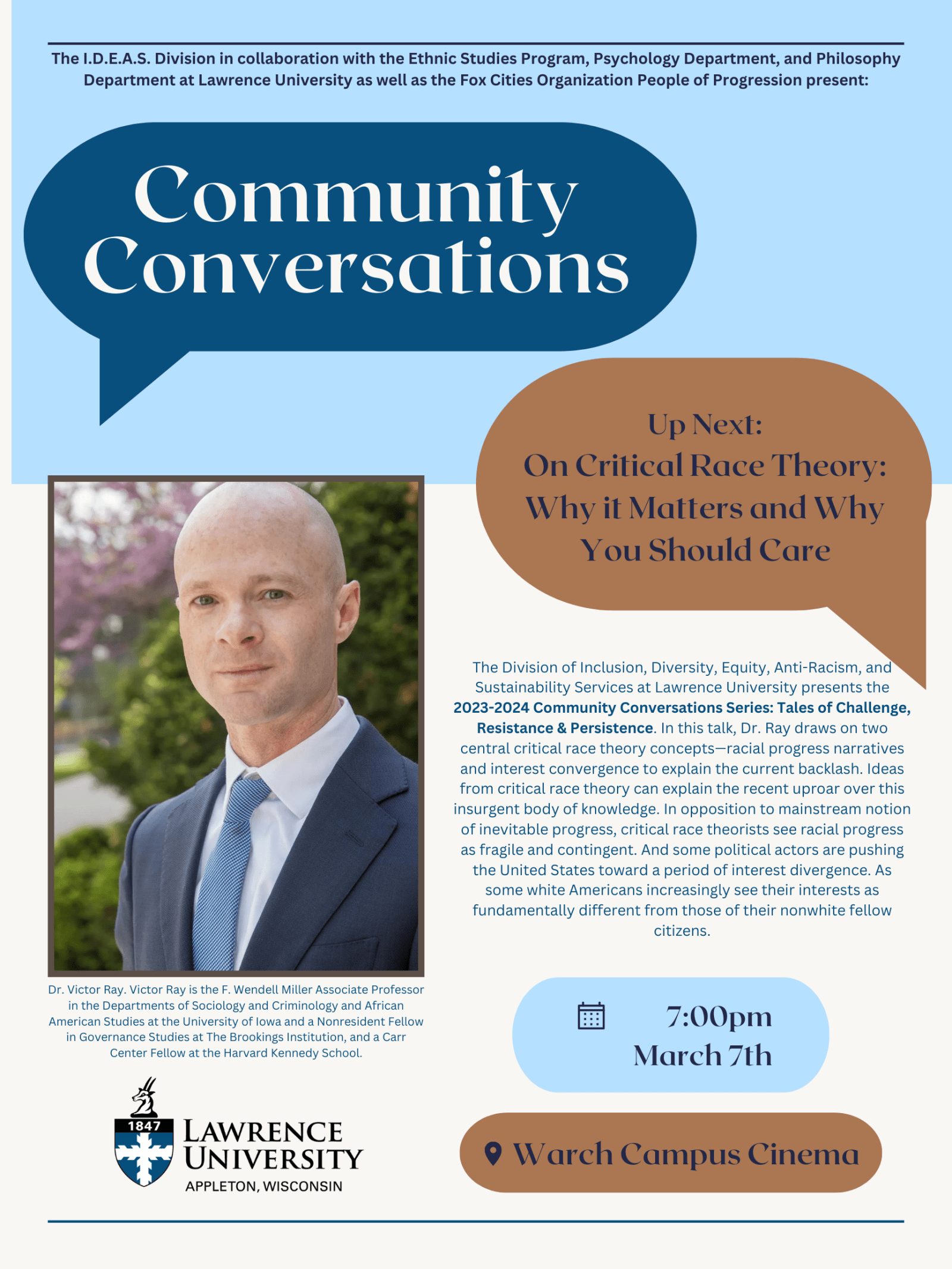Community Conversations Lawrence University
