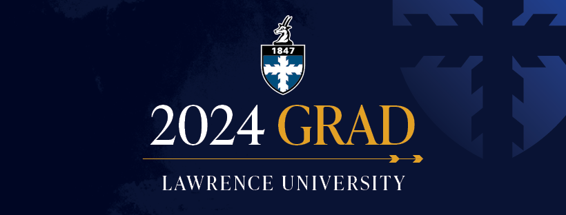 2024 Grad Lawrence University social media banner