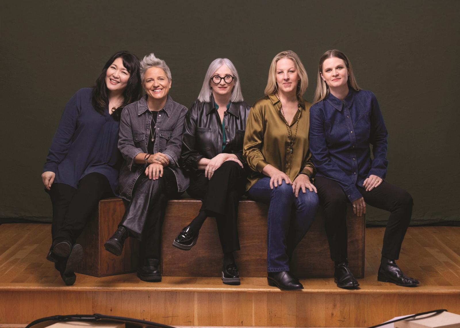 Portrait of five members of ARTEMIS.