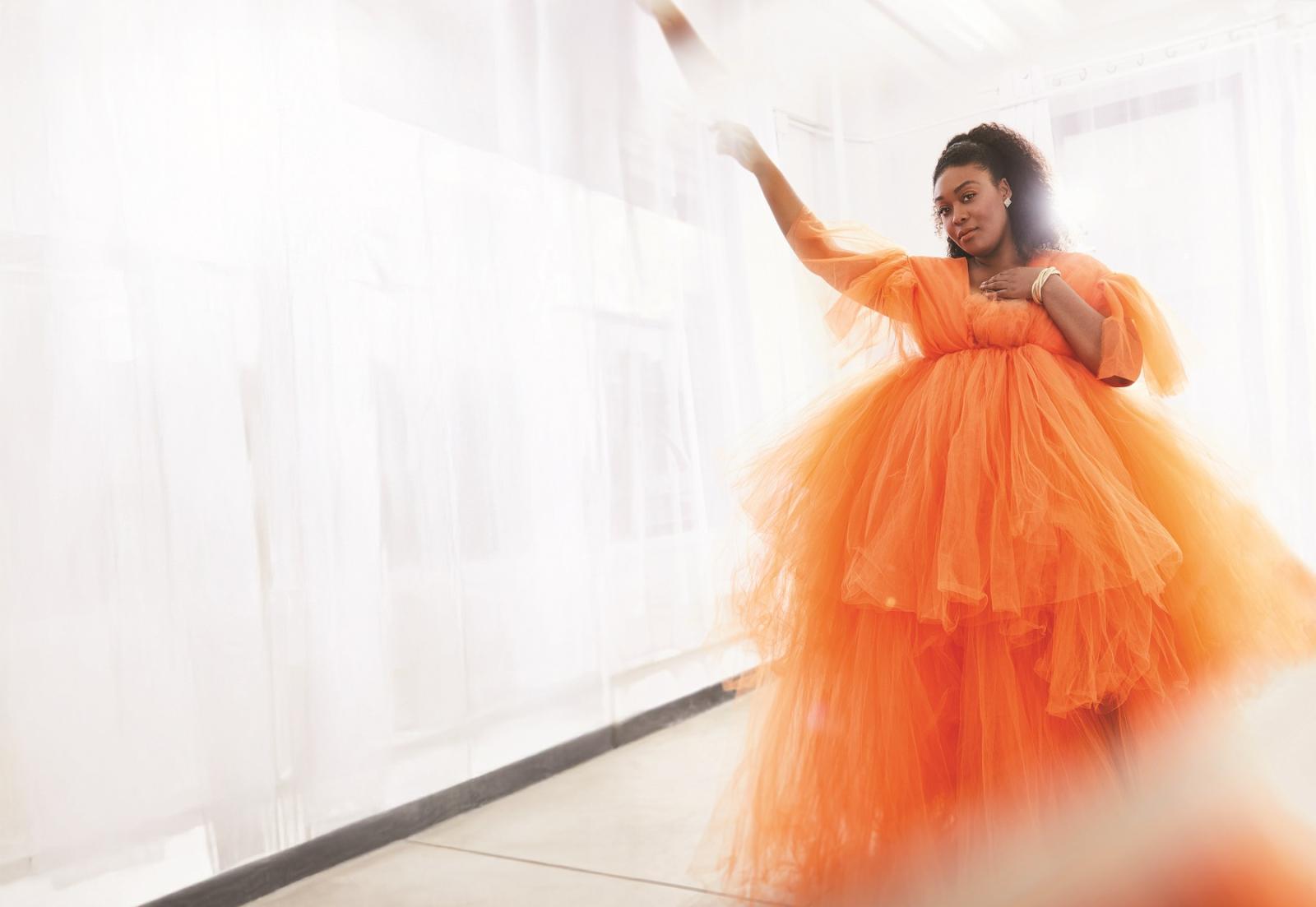 Portrait of opera singer Zoe Reams '14