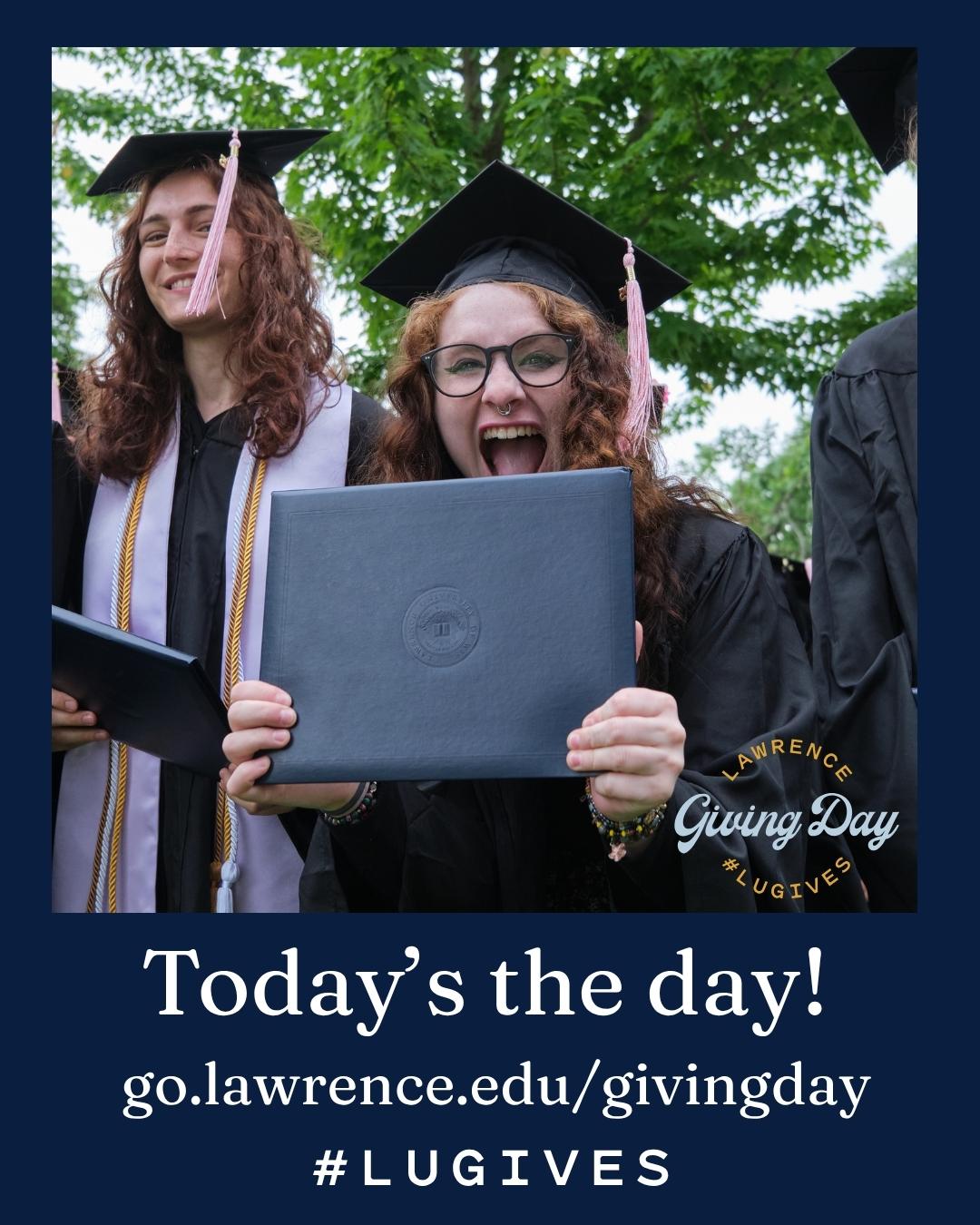 Today's the Day social media graphic