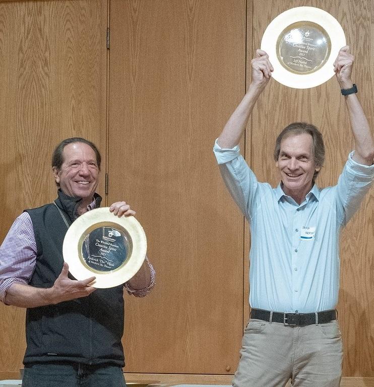 Doc Heidi and Jeff Herbst receive the 2023 Winifred Boynton Creative Spirit Award