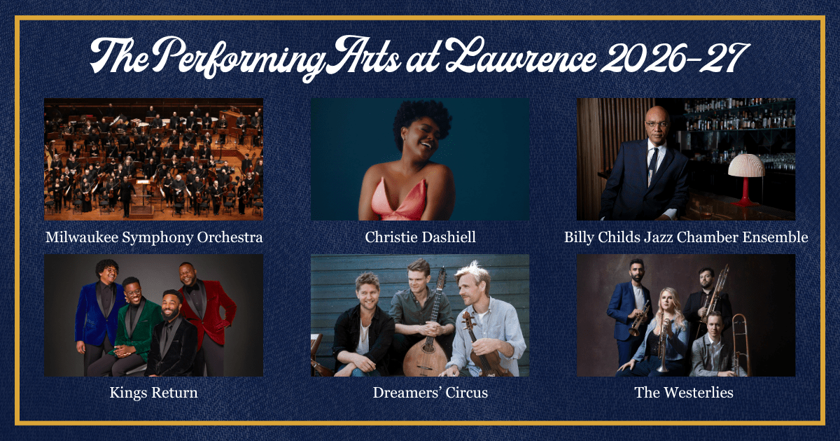 The Performing Arts at Lawrence 2026-27