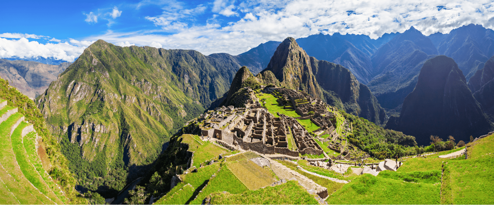 The ruins of Machu Picchu