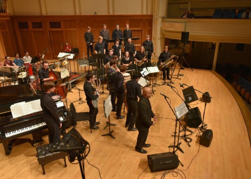 The Lawrence University Jazz Band at the Conservatory