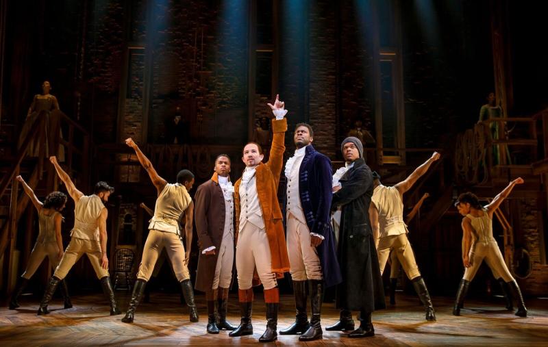 “Hamilton” in the Fox Cities Performing Arts Center in October.