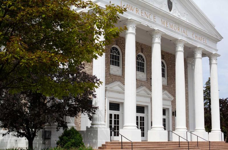 Front of Memorial Chapel