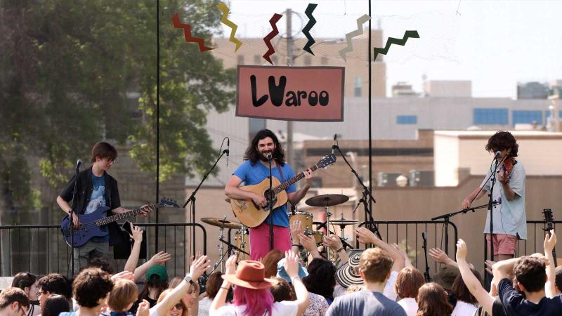 The Basement Plantz perform at LUaroo 2023