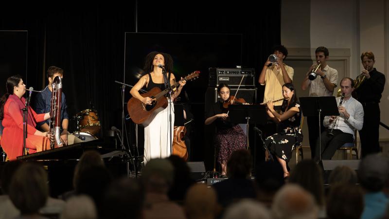 Lawrence Chamber Music Festival Mile of Music performance