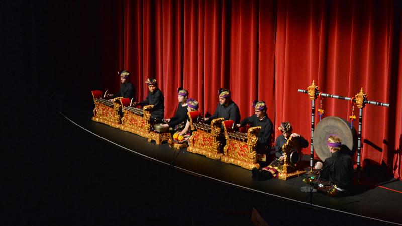 Gamelan performance during Kaleidoscope at Performing Arts Center in Appleton