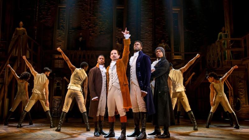 “Hamilton” in the Fox Cities Performing Arts Center in October.