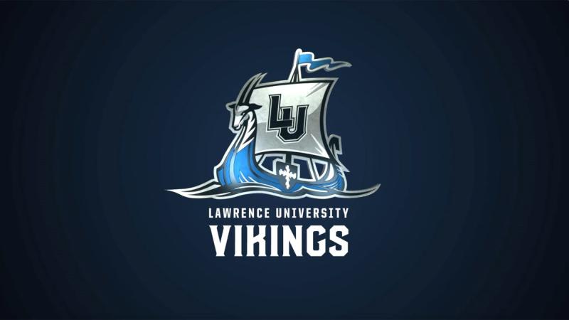 Lawrence University new logo; featuring a Viking ship that incorporates the antelope from the crest