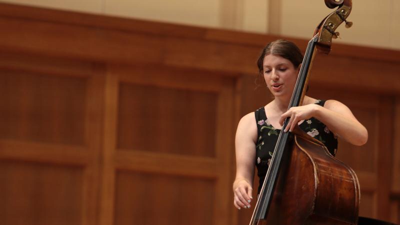 The Commencement Concert in Memorial Chapel Friday, June 11, 2021. Photo by Danny Damiani