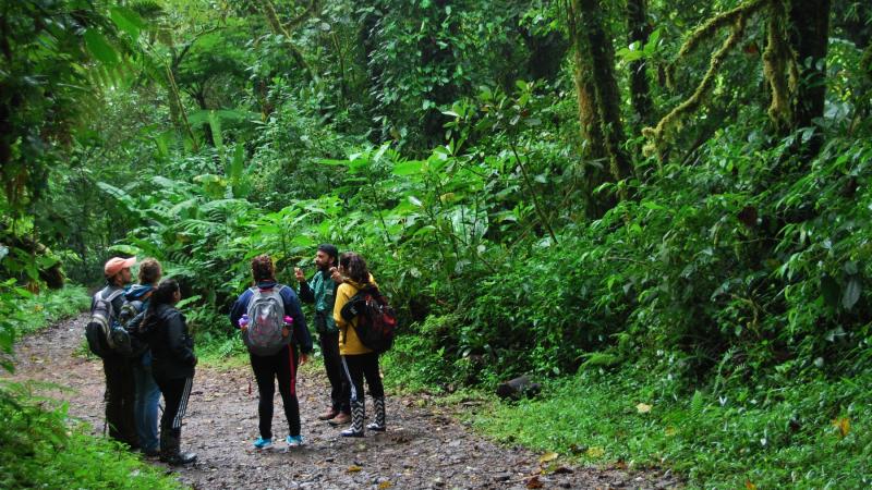 Study abroad opportunities have taken Lawrentians all over the world, including this group in Costa Rica.