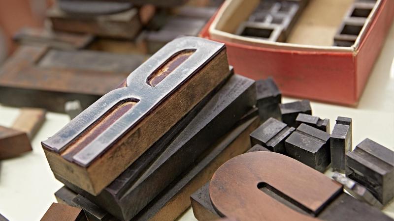 Letterpress and typesetting tools